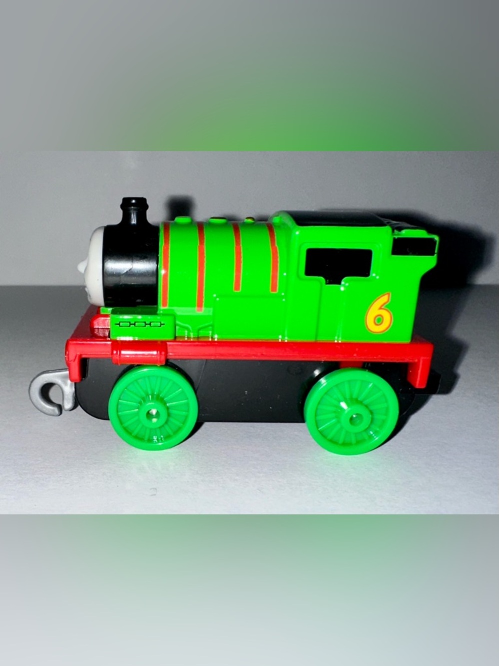 Thomas & Friends Percy Bright Green and Red #6 Train Engine